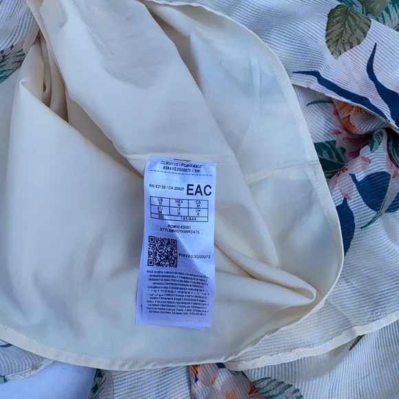 New GUESS Floral Print Dress SZ M - Picture 11 of 11